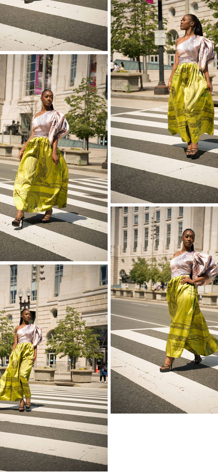 One Shoulder Manifestion Dress