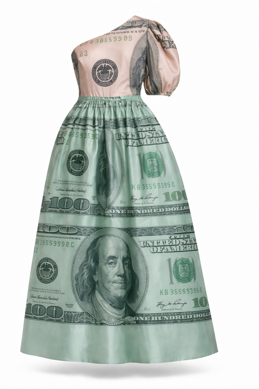 One Shoulder Manifestion Dress
